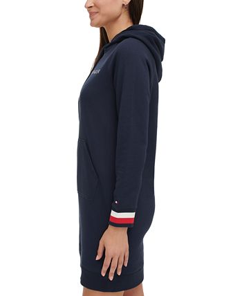 Tommy hilfiger raglan sleeve padded outlet hoody
