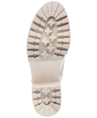 Women's Bridgitt Lace-Up Side-Zip Lug-Sole Booties, Created for Macy's