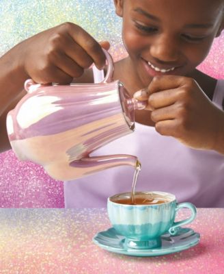 Tea Party Ceramic 9 Pieces Tea Set, Created for Macy's