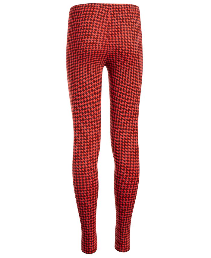 Epic Threads Big Girls Houndstooth Print Leggings, Created for Macy's ...