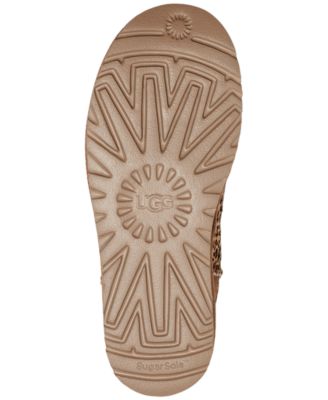 UGG® Women's Ultra Mini Speckles Slip-On Booties Macy's