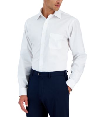 Brooks Brothers Men's Regular Fit Non-Iron Solid Dress Shirt - Macy's