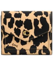 Coach card holder sale clearance