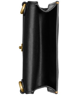 COACH Leopard Printed Leather Card Case on a Chain 