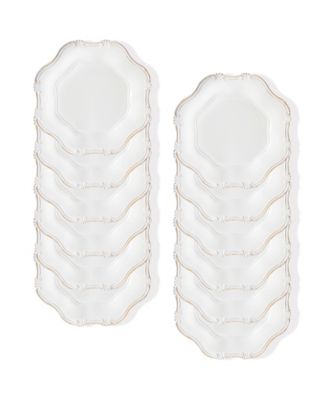 Baroque Charger Plate 12 Piece Dinnerware Set, Service for 12