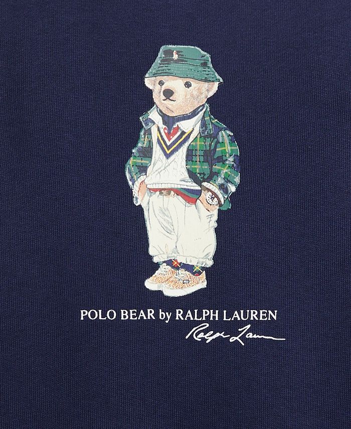 Polo Ralph Lauren Baby Boys Polo Bear Fleece Coverall One Piece Macy's