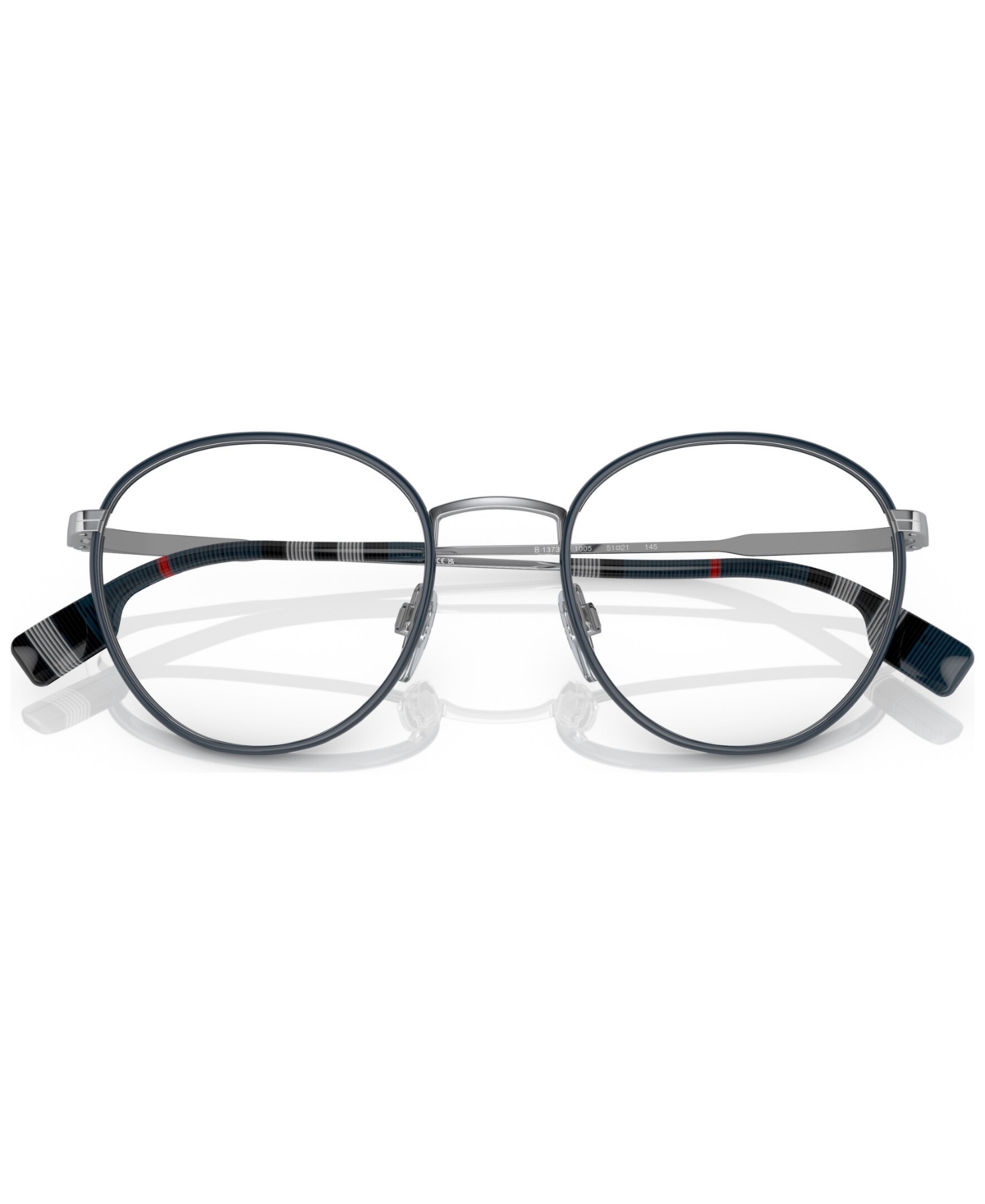 Burberry Men's Hugo Eyeglasses, BE1373 51 - Blue