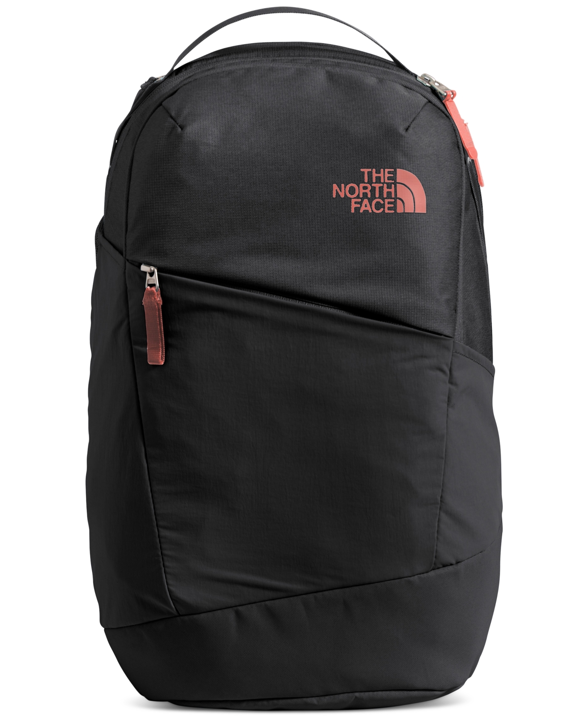The North Face Women's Isabella 3.0 Backpack In Tnf Black Light Heather,burnt Coral Meta