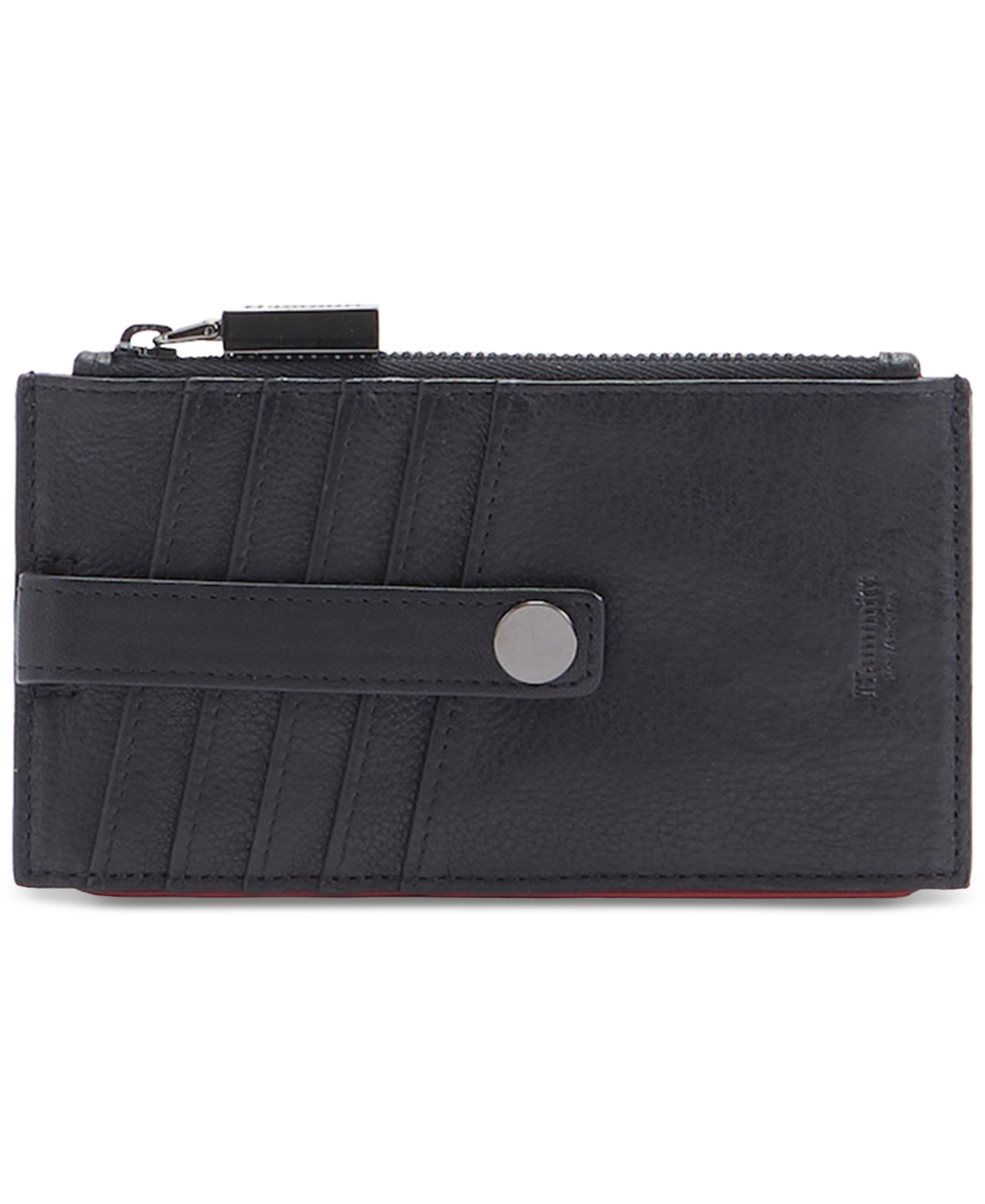Hammitt 210 Women's West Leather Cardholder In Black
