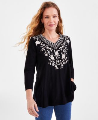 macy's inc tunic tops