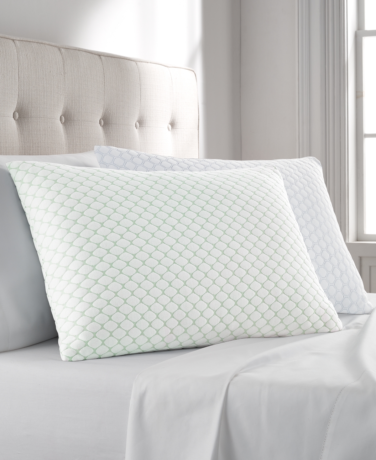 Charter Club Calming Custom Comfort Pillow, King, Created For Macy's In White