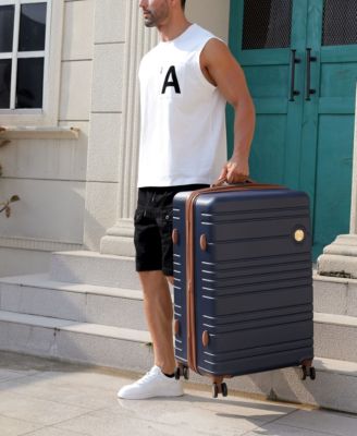 Brickell 3 Piece Expandable Retro Spinner Luggage Set