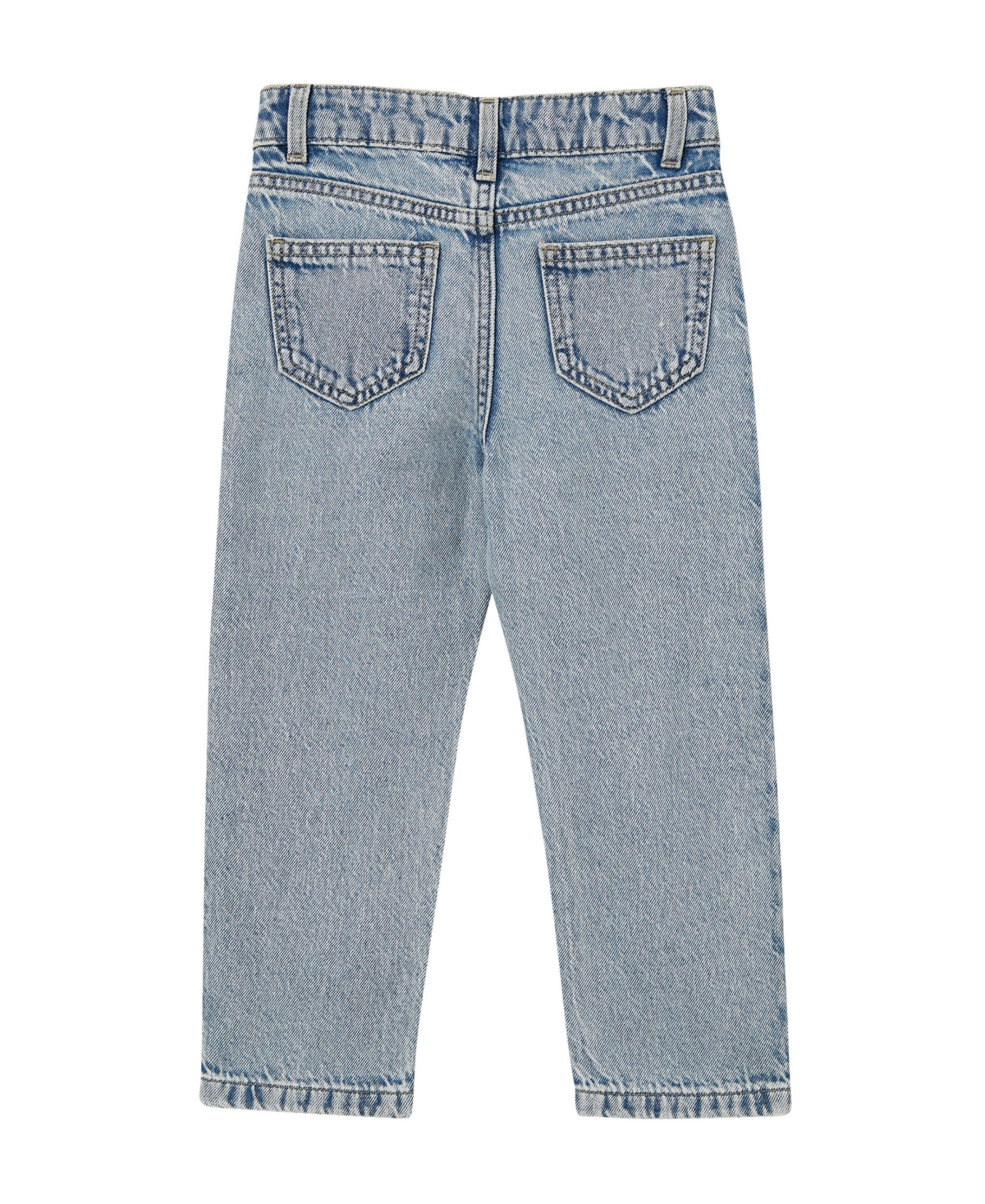 Cotton On Little Boys 5-Pocket Fixed Waist Regular Fit Jeans