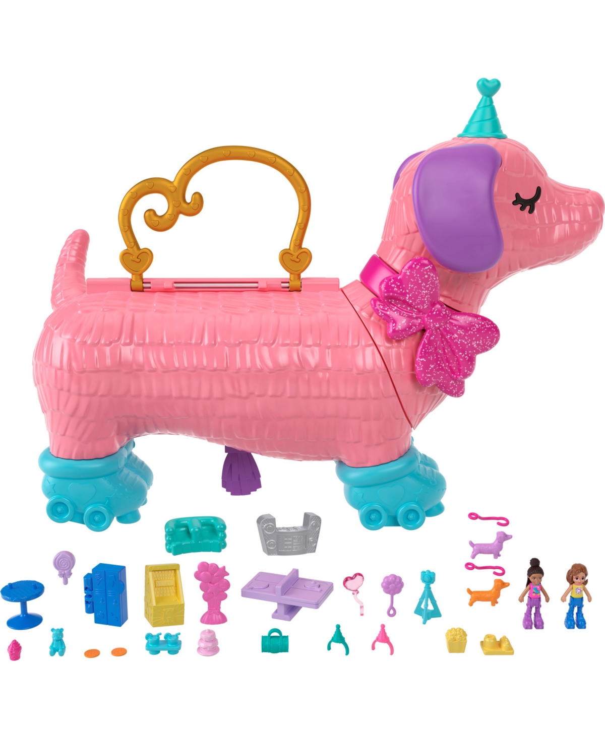 Polly Pocket Kids' Dolls Puppy Party Playset In Multi-color