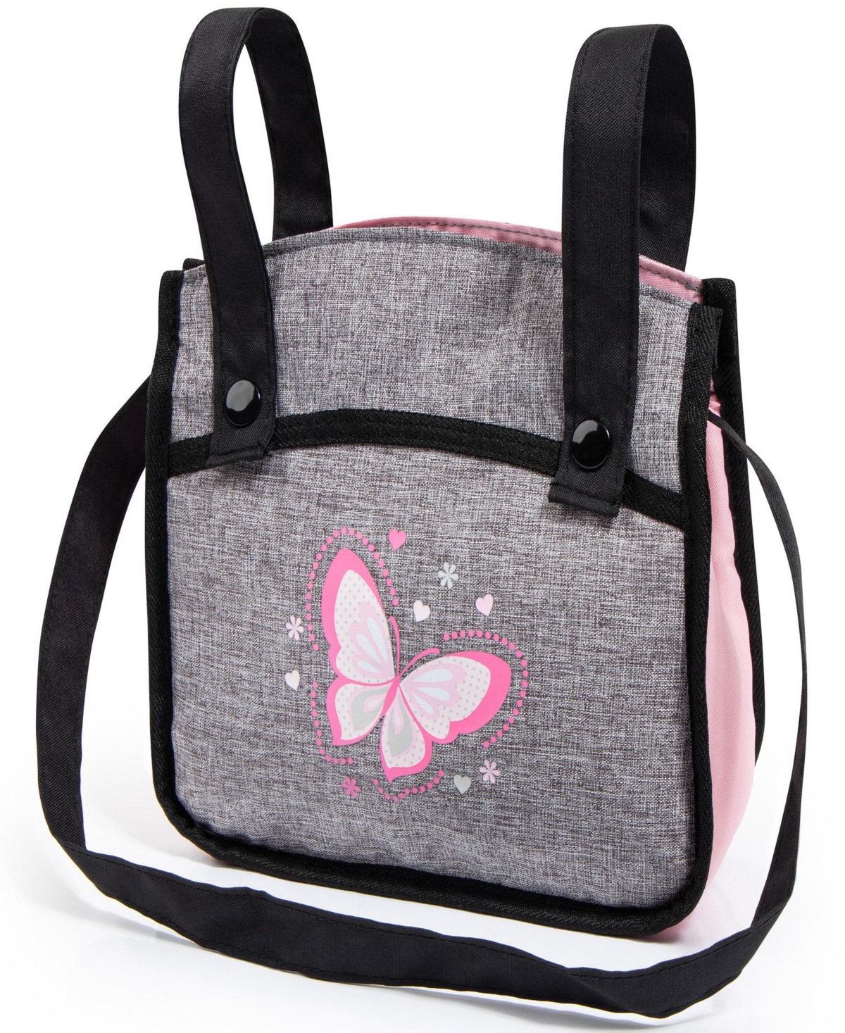 Bayer Design Dolls Butterfly , Xeo Twin Pram Set In Multi