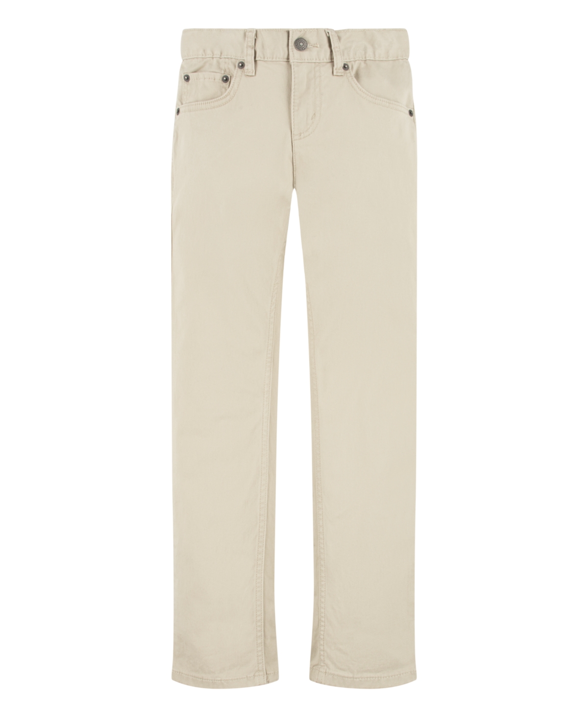 Levi's Kids' Little Boys 511 Slim Fit Five-pocket Sueded Pants In Plaza Taupe