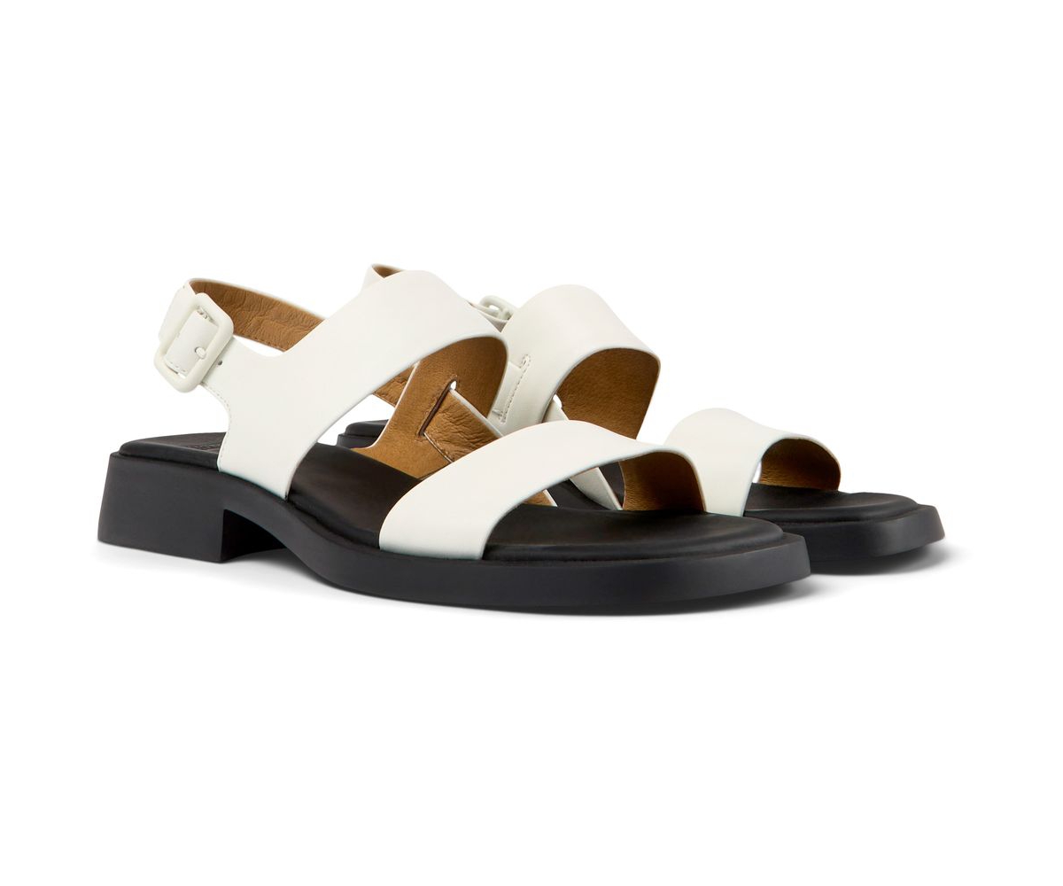 Camper Dana Sandals In White