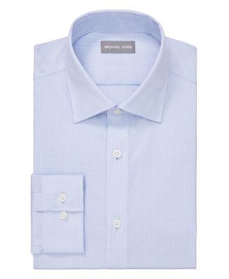 Men's Regular Fit Airsoft Stretch Ultra Wrinkle Free Dress Shirt