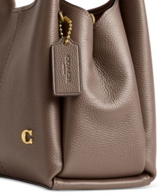 Lana Small Pebble Leather Shoulder Bag 23