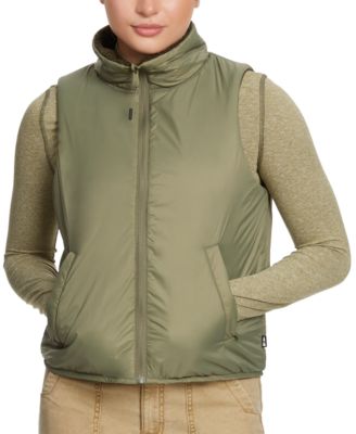 Bass Outdoor Women's Sierra Recycled Puffer Vest - Warm Matte Finish For Cold Weather - View #2