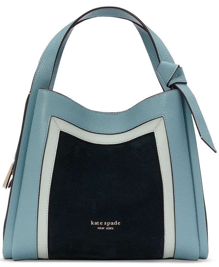 Kate Spade New York Knott Colorblocked Leather Crossbody Tote
