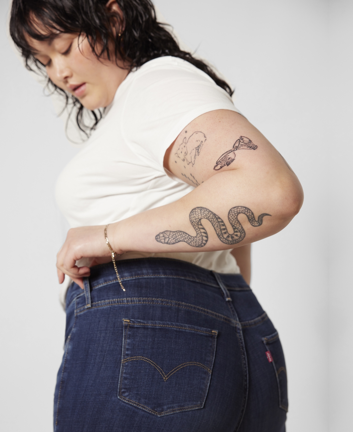 Levi's Trendy Plus Size 311 Shaping Skinny Jeans