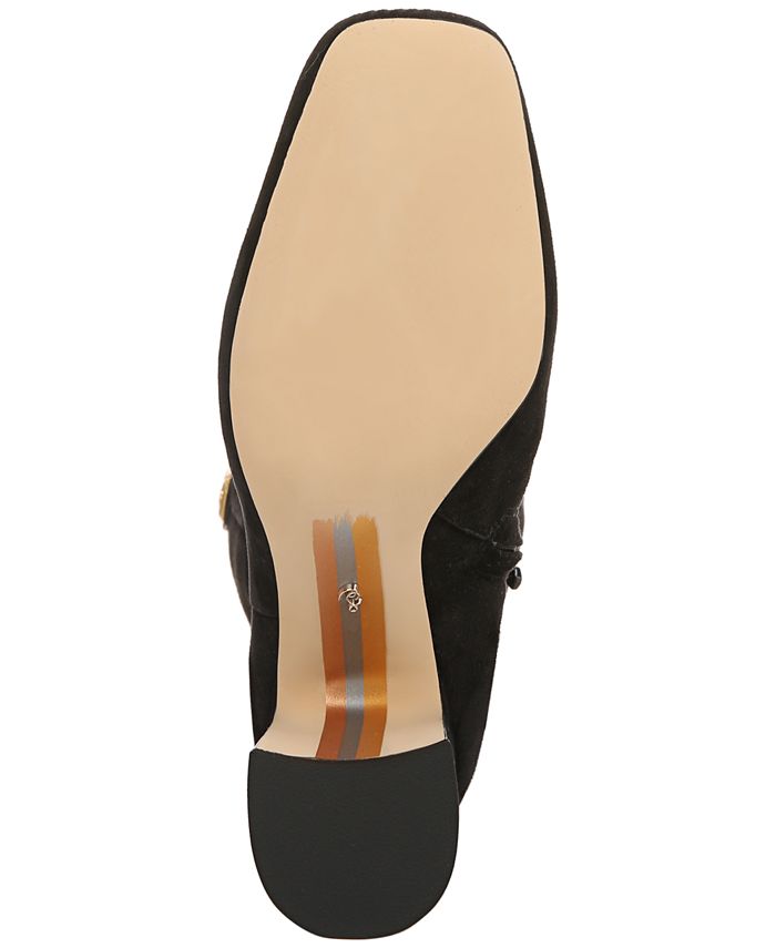 Sam Edelman Women's Faren Tall Block-Heel Dress Boots - Macy's