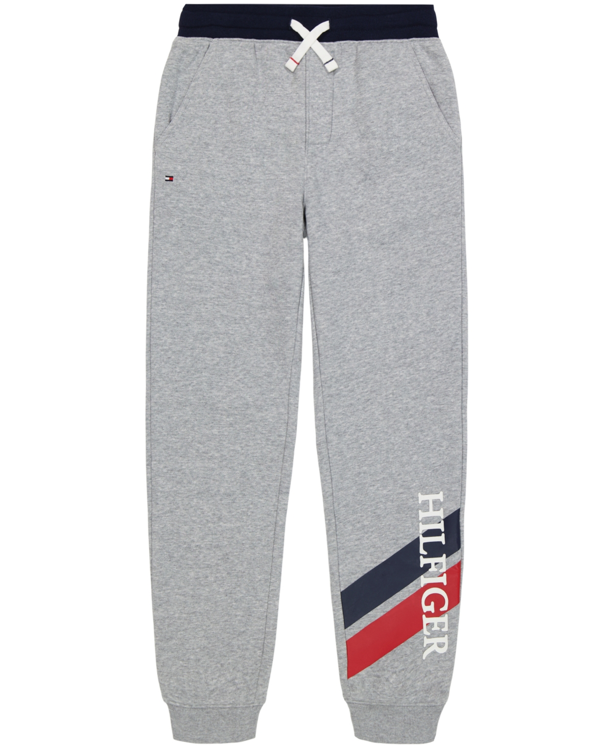 Shop Tommy Hilfiger Little Boys American Classic Jogger In Gray Heather