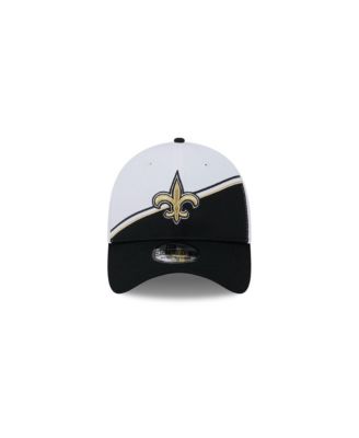 Men's White, Black New Orleans Saints 2023 Sideline 39THIRTY Flex Hat