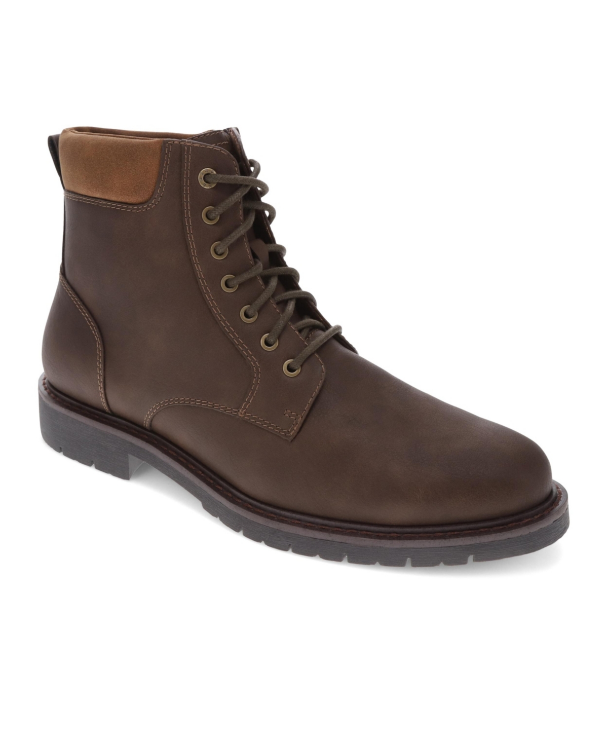 Men's Denver Casual Comfort Boots - Dark Brown