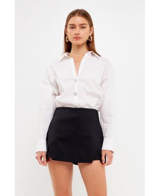 Women's Oversized Collared Shirt