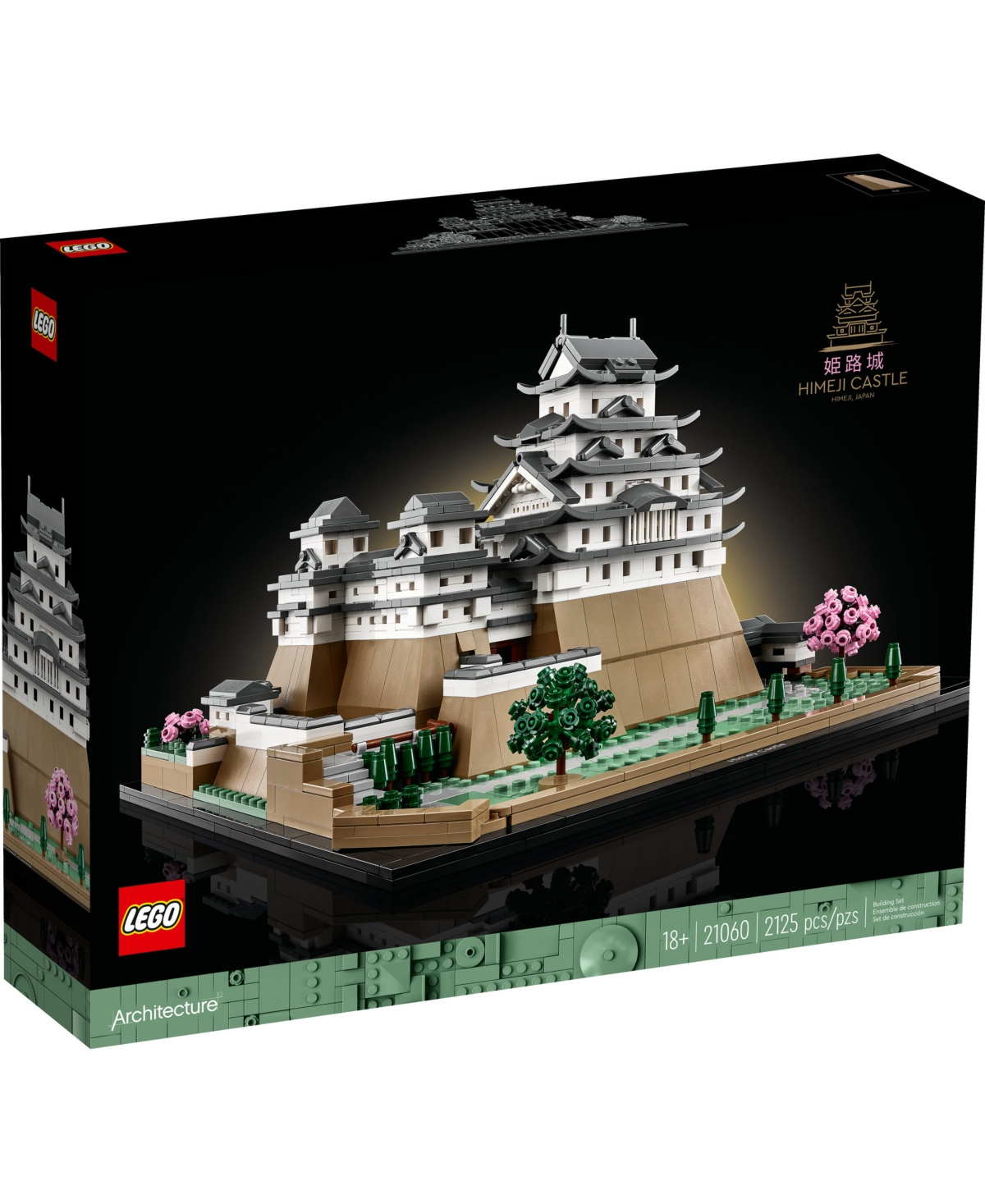 Shop Lego Architecture 21060 Himeji Castle Adult Toy Building Set In Multicolor
