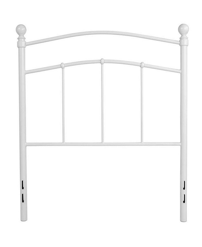 Offex Woodstock Decorative White Metal Twin Size Headboard Macy's