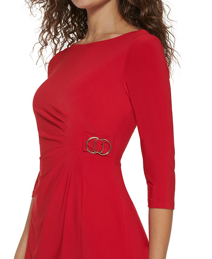 Jessica Howard Petite HardwareTrimmed SidePleated Dress Macy's