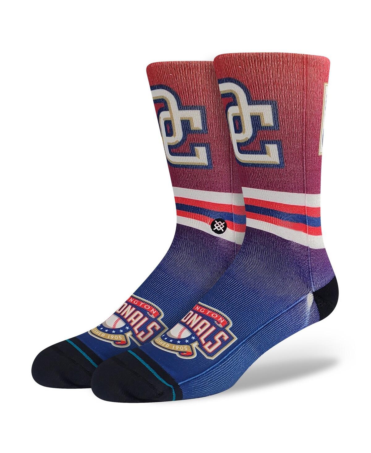 Stance Men's  Washington Nationals Cooperstown Collection Crew Socks In Multi
