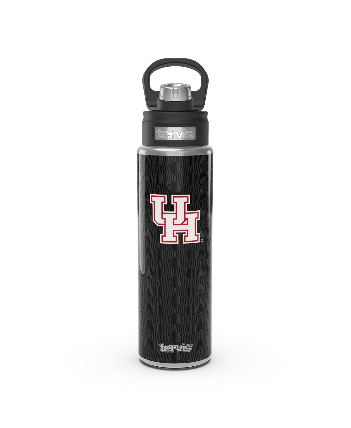 Tervis Tumbler Houston Cougars 24 oz Weave Stainless Steel Wide Mouth Bottle In Black