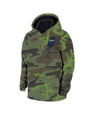 Men's Camo Kentucky Wildcats Hoodie Full-Snap Jacket