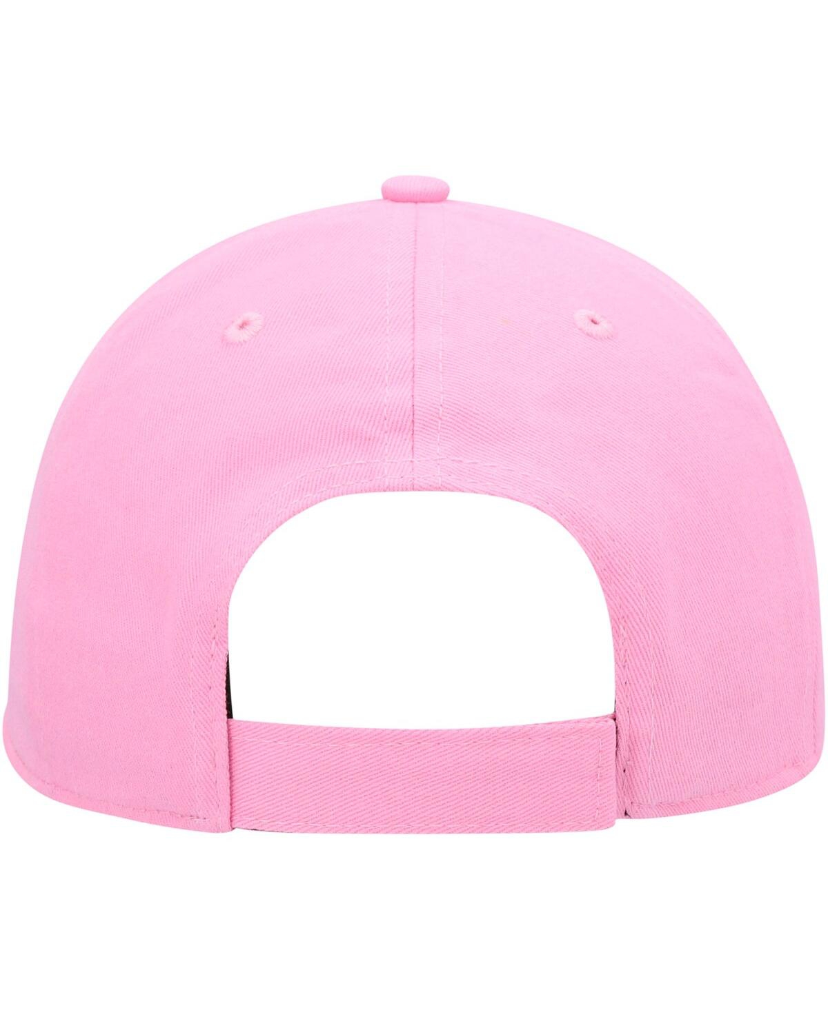 47 Brand Big Girls ' Pink San Francisco 49ers Rose Mvp Adjustable Hat In Pink