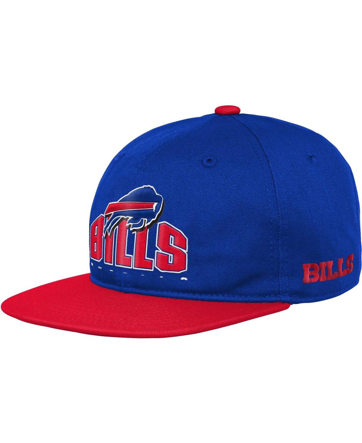 Outerstuff Kids' Big Boys And Girls Royal Buffalo Bills Legacy Deadstock Snapback Hat