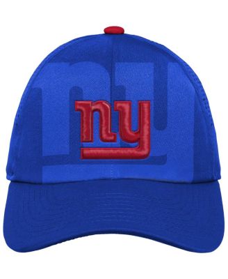 Big Boys and Girls Royal New York Giants Tailgate Adjustable Hat