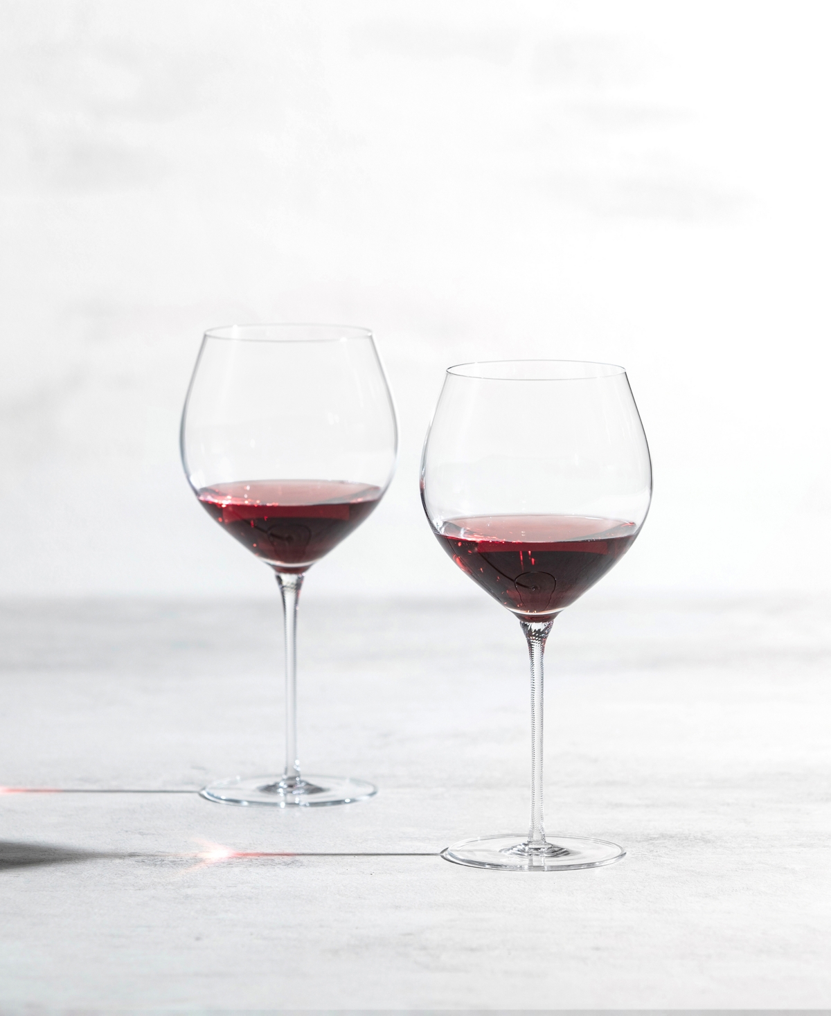 Zwiesel Glas Handmade Highness Burgundy 20.9 Oz, Set Of 2 In Clear