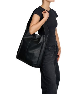 Knowing Faux Leather Hobo Bag