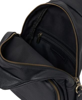 Anything Goes Faux Leather Sling Bag