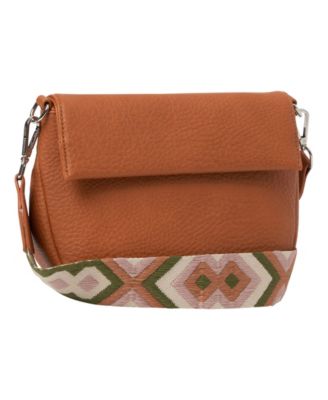Realism Faux Leather Crossbody Bag