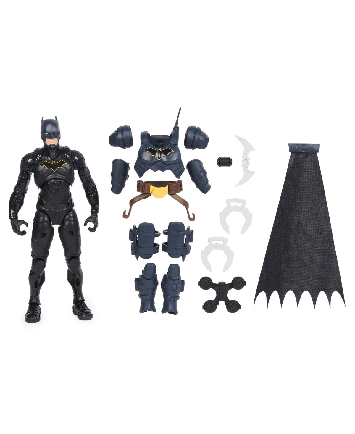 Batman Adventures,  Action Figure With 16 Armor Accessories, 17 Points Of Articulation In Multi-color