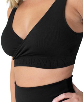 Maternity Sublime Adjustable Crossover Nursing & Lounge Bra - Fits 30B-40D