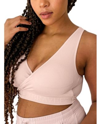 Maternity Busty Sublime Adjustable Crossover Nursing & Lounge Bra - Fits 30E-40I