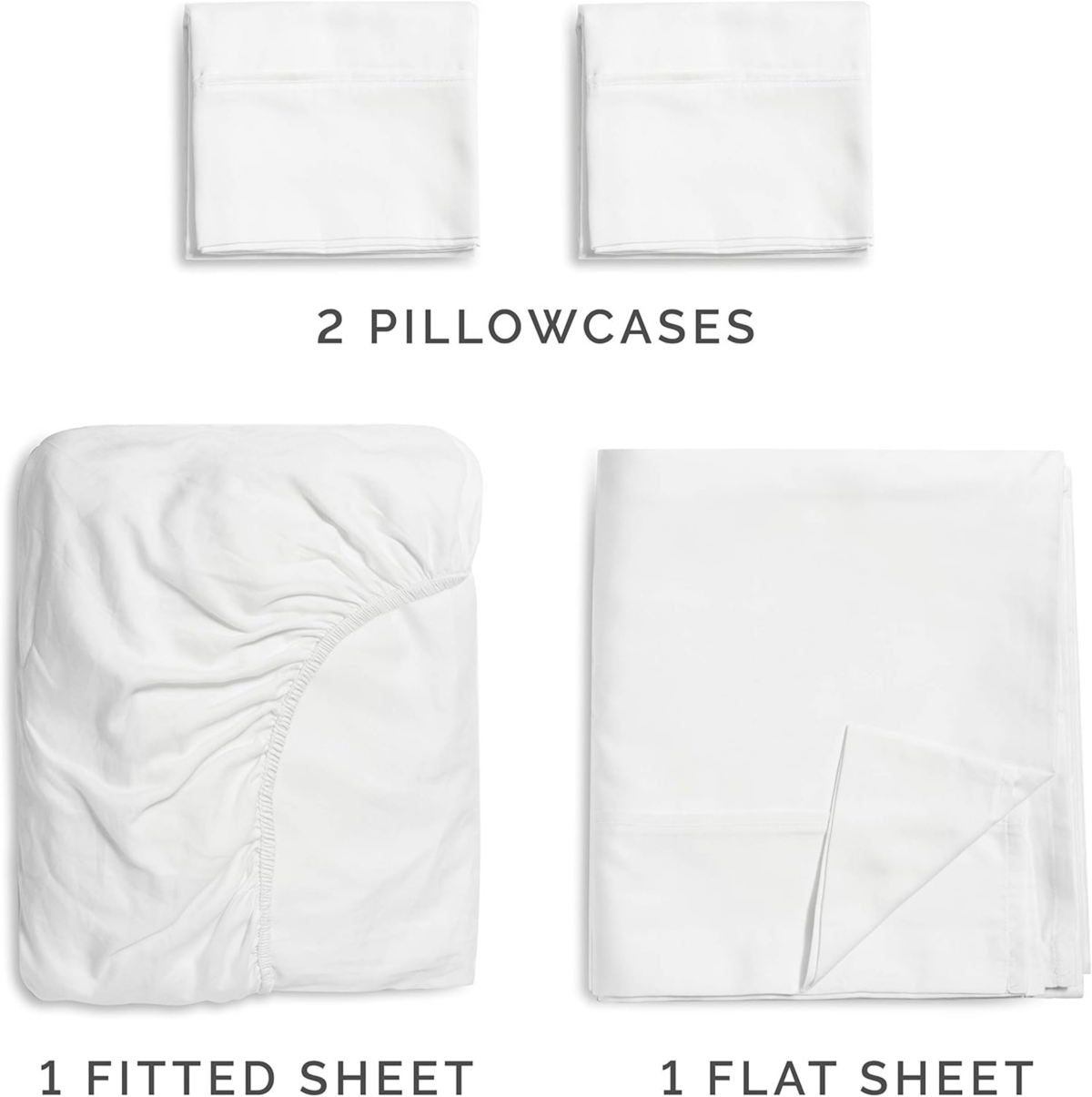 Cgk Unlimited 4 Piece Deep Pocket Cooling Sheet Set Rayon from Bamboo -