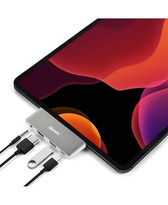 USBC-4HMUPD 3.5 mm USB C Hub Adapter for Ipad Pro 4-In-1 Mini Hub To Hdmi 4K Pd Charge Headphone Jack