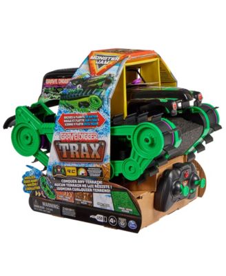 Monster Jam Grave Digger Trax All-Terrain Remote Control Outdoor